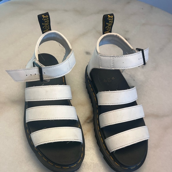 Dr. Marten Blaire Sandals White Hydro - Picture 3 of 4